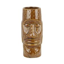 Ceramic Easter Islander Tiki Mug Home Bar Accessories Brown Cocktail Tiki Cup
