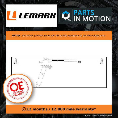 Leads ignition cables set - leads,