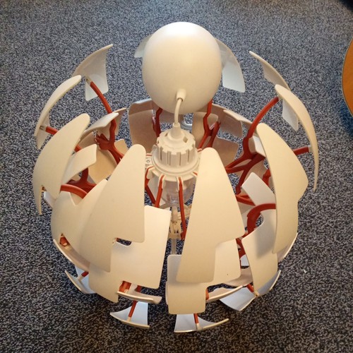 Ikea death star pendant lamp - death,
