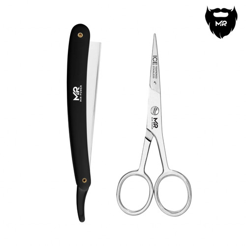 Barber straight cut - cut, throat