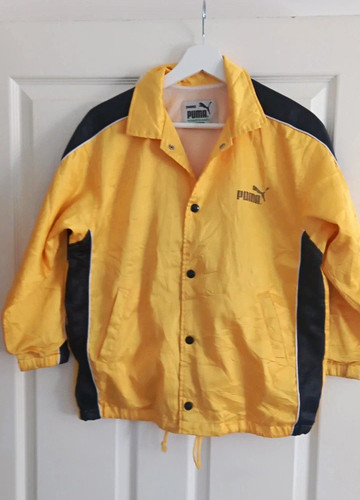 Vintage puma yellow black - vintage, yellow/black
