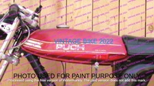 Puch Magnum II ZA 50 Moped Red Fuel Petrol Tank 1980 Model /FIT FOR