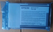 EPSON T6138 Matte Black ink Stylus pro 4400 4800 4450 4880 original cartridge 