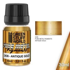 Pure Metal Pigments ANTIQUE GOLD - real metal pigments gold