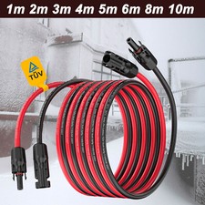 Solar Cable 4mm²/6mm² Extension Cable PV Cable Lead Photovoltaic PV System