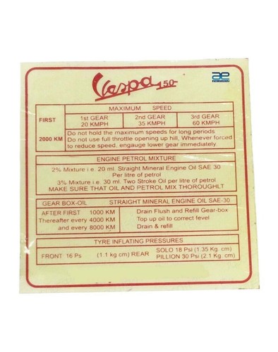 Vespa legshield body - legshield,