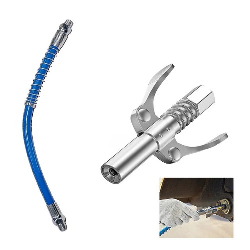 Grease gun adapter - gun, kit