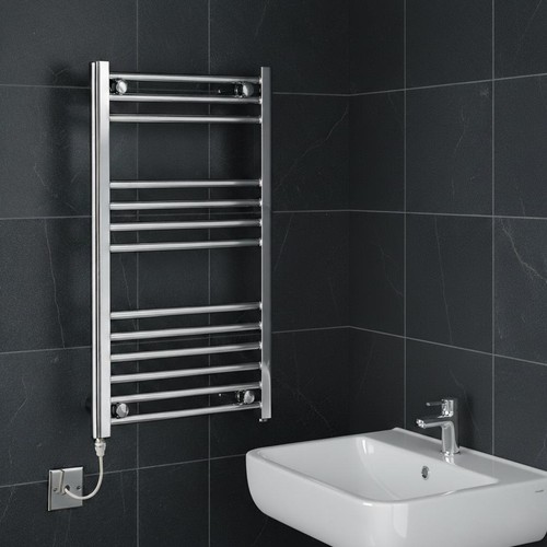 Chrome straight electric - chrome,