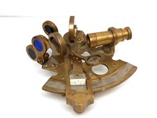 NAUTICALIA VERNIER BRASS SEXTANT MARINE NAVIGATION REPLICA
