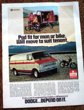 1973 Dodge Van Yamaha CT 3