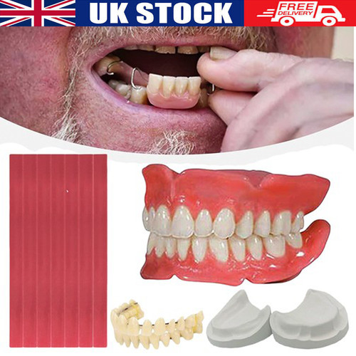 Diy denture fake teeth - diy, teeth-full