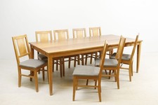 Dining Set - Oak Table & 8 Customizable Chairs - DK, 1960