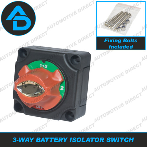 Battery isolator switch - battery,