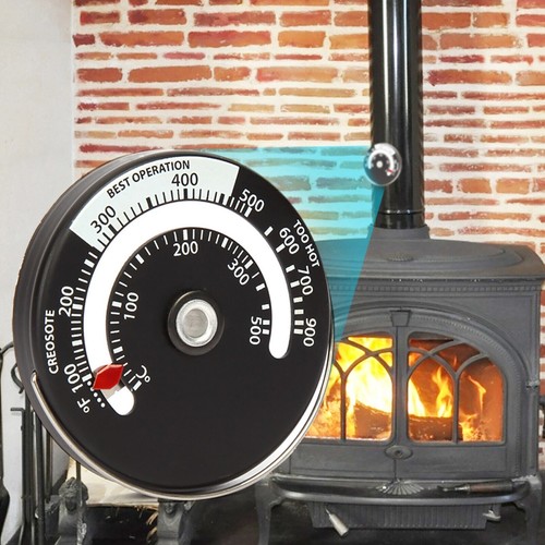 Heat powered stove fan - heat,