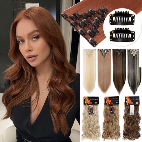 Full head clip hair - clip, in