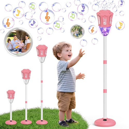 Street lamp bubble machine - lamp,