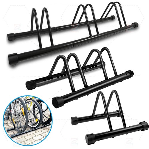 Bike floor stand - carbon, steel