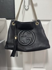 Gucci Soho Black Leather Bag