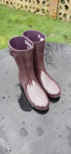 Hunter wellies size dark - hunter,