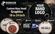 Bass Drum Head Graphics 18 to