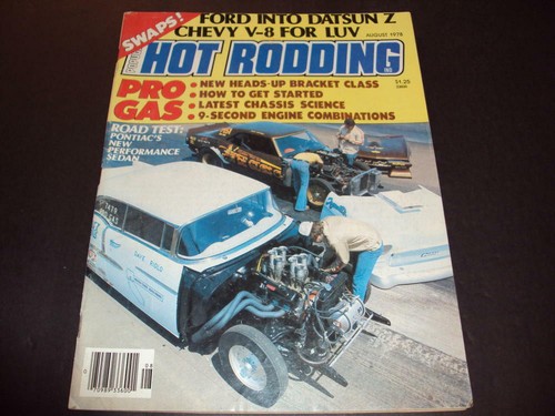 Popular hot rodding aug 1978 - rodding,