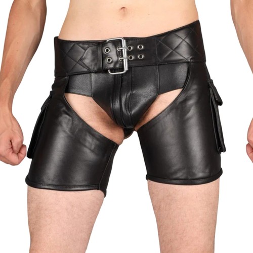 Mens quilted real black - quilted,