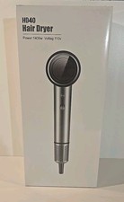 Professional Ionic Hair Dryer, High Speed,  1400W, Grey, HD40