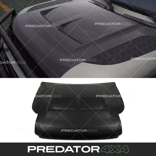 Aluminium bonnet hood vented - hood,