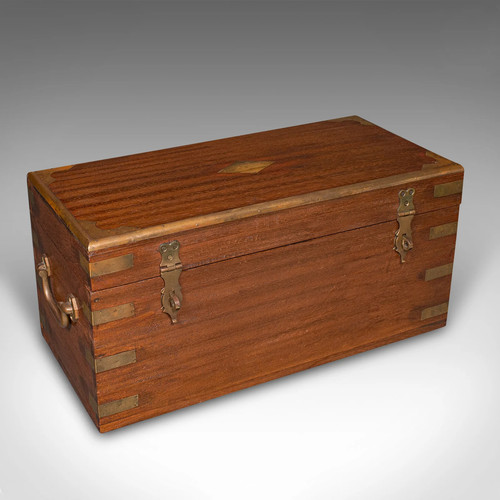 Small antique display chest - antique,