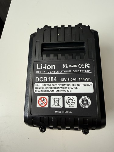 For dewalt dcb184 18v - dewalt, 8ah