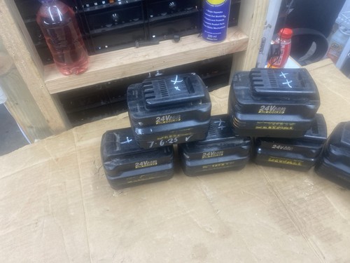 Dewalt deo 24v batteries - 10,