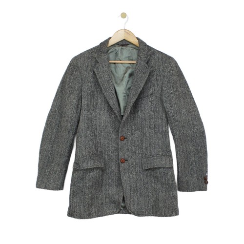 Vintage harris tweed blazer - tweed,
