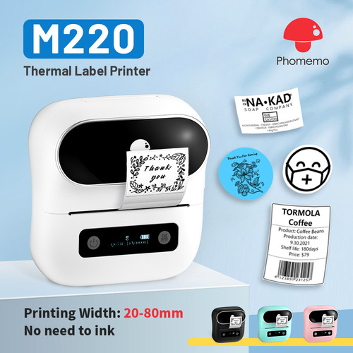 Phomemo m220 bluetooth label - phomemo,
