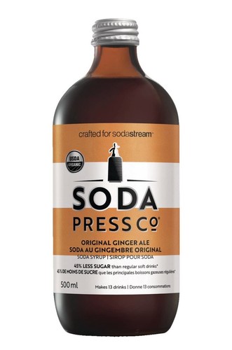 Sodastream flavour soda - flavour, press