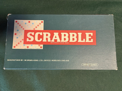 Vintage spear games scrabble - games,