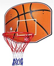 Curvaso Layup Basketball Hoop Set Ring Net Backboard Indoor Wall Door Mounting