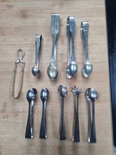 Vintage sugar ice tongs claw - vintage,