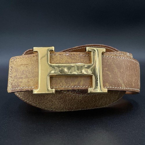 Hermes constance buckle belt - h,