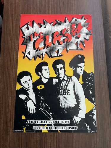 1981 the clash concert - clash,