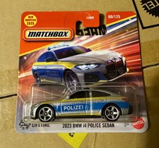 Matchbox 2023 BMW i4 Police