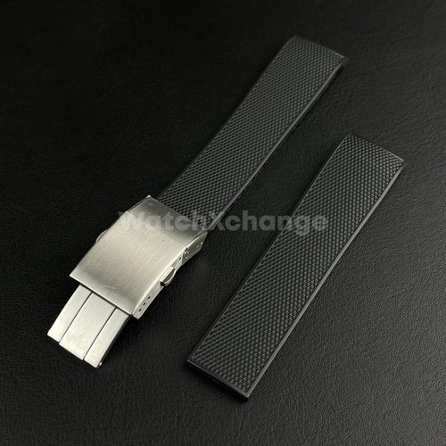 Black rubber watch - black,