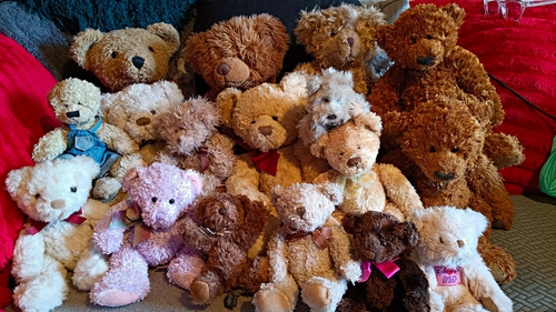 Russ teddy bear plush - teddy, lot