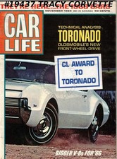 November 1965 Car Life Front