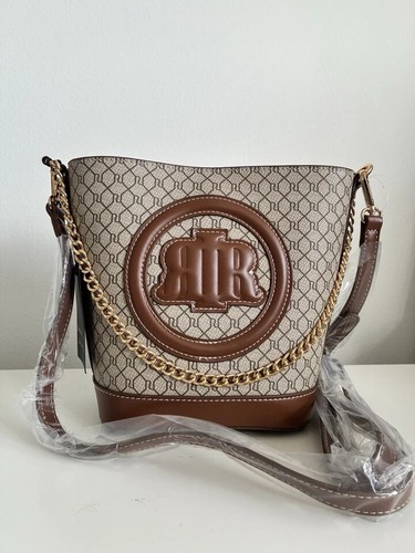 River island brown - pu, leather