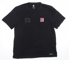 Element x Keith Haring Black Cotton Graphic Art Men's T-Shirt L