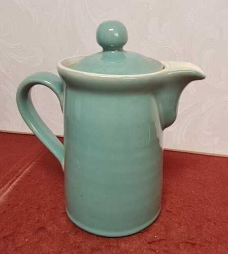 Denby manor green coffee pot - manor,