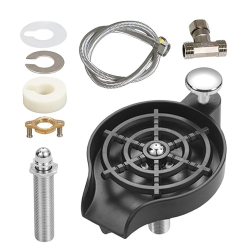 Glass rinser for kitchen sink - glass,