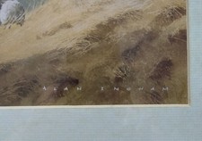 Alan Ingham Countryside Farm Panorama Print Framed