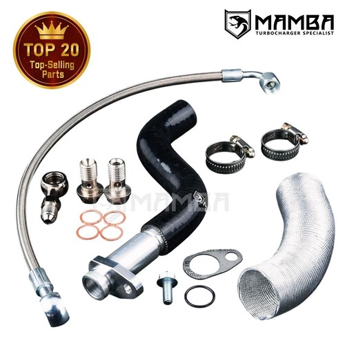 Turbo oil feed - turbo, return