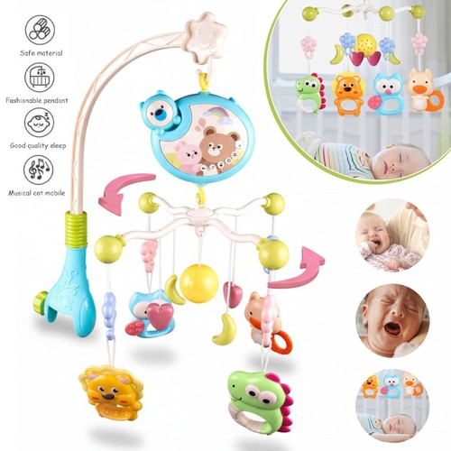 Musical baby mobile - baby, with